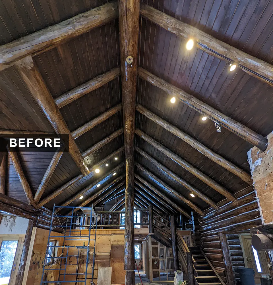 BTI project before restoration